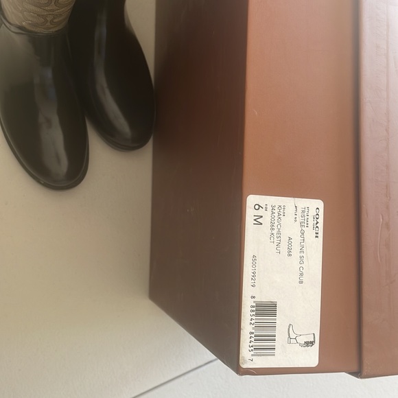 Coach Rainboots - Picture 6 of 8